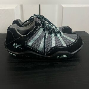 Kuru Chicane Shoes Black/Blue Womens Size 7.5 Wide